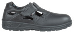 Bezpečnostné sandále Cofra TALIA BLACK S1 SRC Veľkosť topánky: 45, ADERPLUS BLACK, Čierna