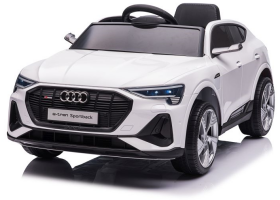 Mamido Elektrické autíčko Audi E-Tron Sportback 4x4 biele