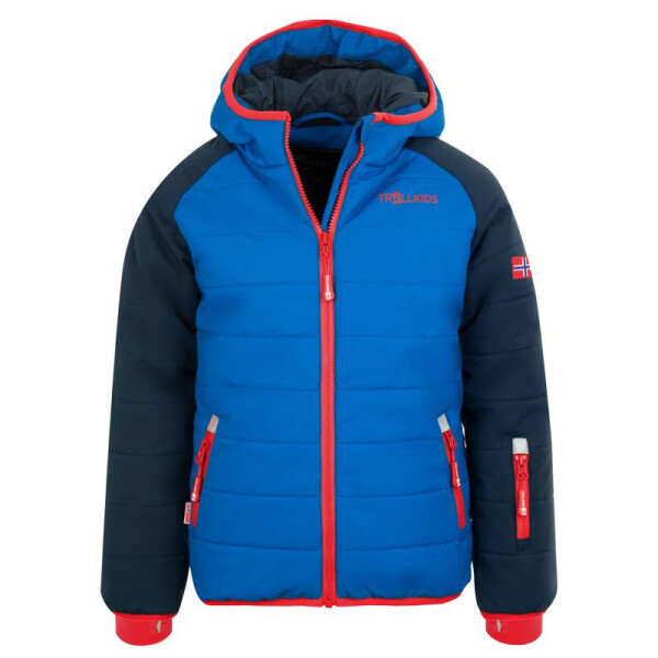 Detská nepremokavá zateplená bunda Trollkids Hafjell Snow Jacket PRO pre chlapcov/dievčatá (514-117) 176