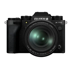 Fujifilm X-T5 čierna + XF 16-80 mm / Fotoaparát bez zrkadlovky / X-Trans CMOS 5 HR / 3 "dotykový displej / Wi-Fi (16939332)