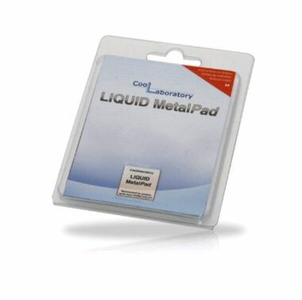 Coollaboratory Liquid MetalPad - 1xCPU / 38 x 38 mm / 1 Ks (MetalPad 1xCPU)