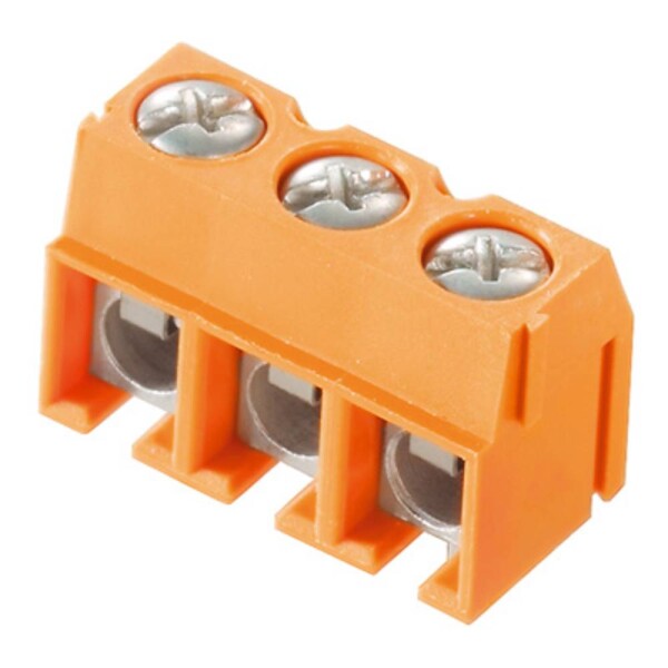 Weidmüller 1234550000 skrutkovacia svorka 2.5 mm² Pólov 4 oranžová 100 ks; 1234550000