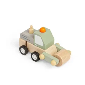 Bigjigs Toys Naťahovacie stavebné autíčko Valec