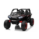 Mamido Mamido Elektrické autíčko Buggy UTV KCK 4x4 čierne 24V | 800W | 50 kg | EVA | LED | 2,4 Ghz | ECO koža