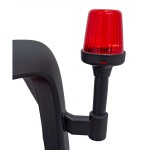 Mamido Detský elektrický traktor BLAST s prívesom 2x200W modrý