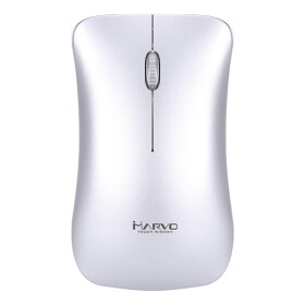 Marvo DWM102SL strieborná / bezdrôtová optická myš / 1600 DPI / 2.4GHz USB prijímač (DWM102SL)