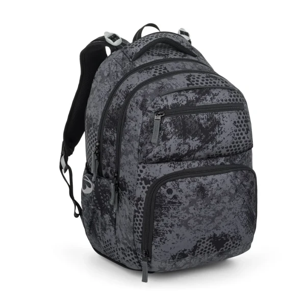 Bagmaster ZIPSTER 25 B školní batoh – šedý Šedá 30 l 230347