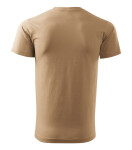 Ťažké nové tričko unisex pieskové S