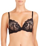 Podprsenka push-up My Fit Lace 86-4053 čierna Pleasure State černá (BLAK)