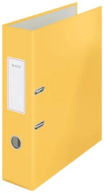 Leitz Cosy Pákový zakladač 180° hebký A4 80 mm teplá žltá / až 600 listov A4 (10610019)