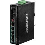 TrendNet TI-PG62 priemyselný ethernetový switch 10 / 100 / 1000 MBit/s; 21.22.1279