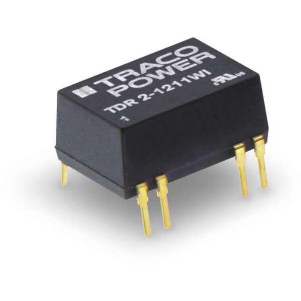 TracoPower TDR 2-1211WI DC / DC menič napätia, DPS 12 V/DC 5 V/DC 400 mA 2 W Počet výstupov: 1 x; TDR 2-1211WI