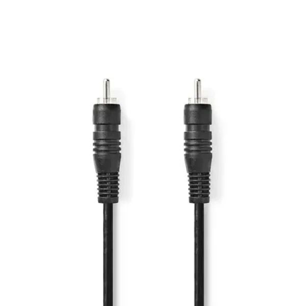 Nedis Digitálny Audio kábel RCA (M) - RCA (M) 2.00 m čierna (CAGB24170BK20)