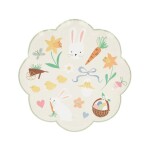 Meri Meri Veľkonočný papierový tanier Easter Icon – set 8 ks