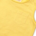 Tielko chlapčenské, Minoti, 1VEST 8, žltá - 134/140 | 9/10let