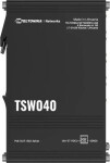 Teltonika NETWORKS TSW040 8-Port PoE+ Switch Nie zarządzany Fast Ethernet (10/100) Obsługa PoE Čierny