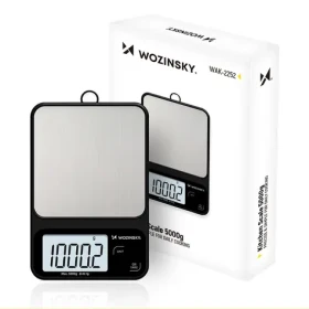 Wozinsky WAK-2252 čierna / Kuchynská váha / LCD displej / max 5 kg