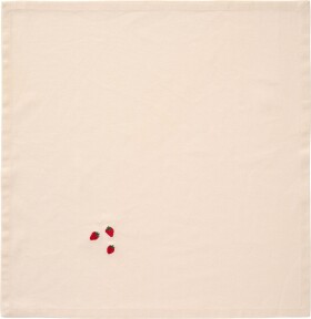 Ib Laursen Látkový obrúsok s výšivkou Summer Vibes Strawberries