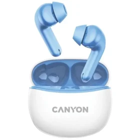Canyon TWS-5 modrá / slúchadlá s mikrofónom / BT 5.3 / puzdro 500mAh (CNS-TWS5BL)