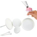 Cukrárske špendlíky plastové sada 4 ks - Cakesicq - Cakesicq
