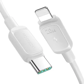 Joyroom Multi-Color Series A14 Nabíjací kábel USB-C (M) - Lightning (M) 20W 1.2m biela (6956116748487)