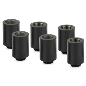 Thermal Grizzly DeltaMate MF28 čierna / Predlžovací kábel / vodné chladenie / G1/4" / sada 6 ks (TG-DM-FIT-6008)