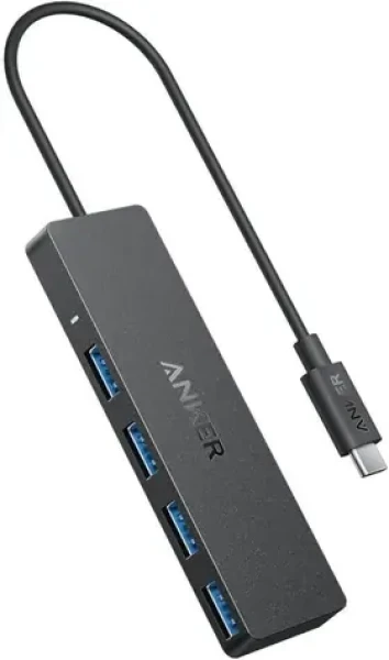 Anker USB-C Hub čierna / USB hub / 4 porty / 5 Gb / s (A8309G11)