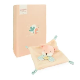 Doudou Plyšový muchláčik ružový Líška 19 cm