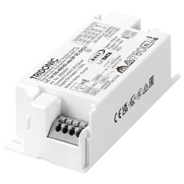 Tridonic LC 14W 100–400mA o4a NFC SC EXC LED driver 14 W 0.4 A 7.5 - 42 V; 28004041
