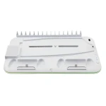 White Shark KIMURA-2 biela/sivá / Chladiaca podložka/stojan + 2x nabíjacia stanica pre PS5 PS5 Slim (KIMURA 2)