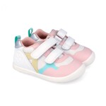 Dievčenské barefoot tenisky SPORT BLANCO Y MULTICOLOR Biomecanisc 262165-D310 - 24