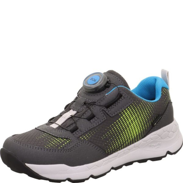 Detská celoročná obuv FREE RIDE Gray/Light Green GTX BOA, Superfit 1-000569-2000 gray - 39