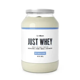 Just Whey Grass-Fed Protein - GymBeam (biela čokoláda kokos, 2000 g) (28324-8-2000g-white-chocolate-coconut)