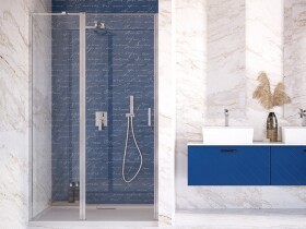 BESCO - Bezrámové sprchové dvere EXO-C - Farba rámu zásteny - Hliník chróm, Pevná stena - Bez pevnej steny, Rozmer A - 120, Rozmer C - 190, Smer zatváranie - Univerzálny Ľavé / Pravé, Výplň - Číre bezpečnostné sklo - 6 mm BCEXOC120CC