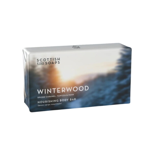 SCOTTISH FINE SOAPS Tuhé mydlo Winterwood 220 g