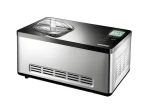 Unold 48845 čierna / Zmrzlinovač / kompresorové chladenie / 180 W / 2 L / LCD displej (48845)