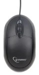 Gembird MUS-U-01 čierna / Optická myš / 6 tlačidiel / 1200-3200 DPI / USB / kábel 1,35 m (3604800)