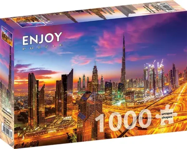 ENJOY Puzzle Úsvit NAD Dubajom