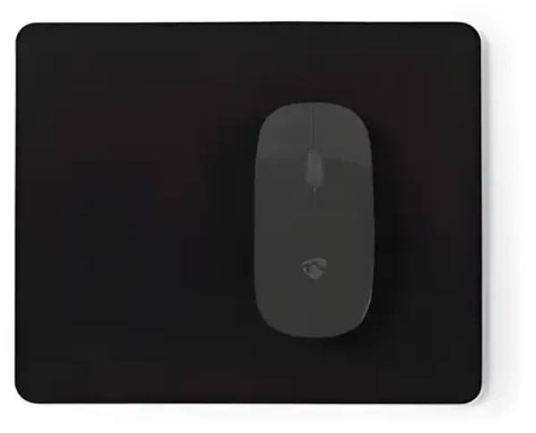 Nedis Podložka pod myš čierna / Podložka pod myš / 220 x 180 mm (MPADF100BK)