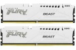 Kingston Fury Beast White 64GB (2x32GB) DDR5 5200MHz / CL40 / DIMM / On-Die ECC / XMP / 1.25V (KF552C40BWK2-64)