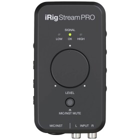 IK Multimedia iRig Stream Pro / Externá zvuková karta / XLR / TRS (8025813871038)