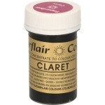 Gélová farba claret 25 g - Sugarflair - Sugarflair