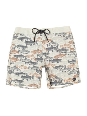 RVCA HORTON FISH CAMO pánske plavecké kraťasy