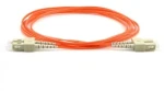 OEM SC-SC 50/125 OM4 / Optický patch kábel / Duplex / Multi mode / 3 m
