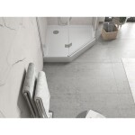 MEXEN - Flow+ päťboká sprchová vanička 80 x 80, biela lesk 46P108080H