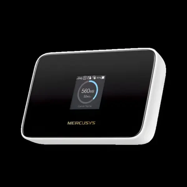 Mercusys MT115 / Mobilný WiFi hotspot / 4G LTE 150 Mbps / WiFi 6 2,4 GHz 287 Mbps / 2400 mAh (MT115)