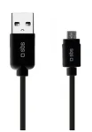 SBS dátový kábel USB 2.0 na Micro USB čierna / 1m / dopredaj (LTHL200)
