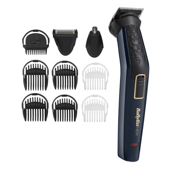 Babyliss MT728E / Multifunkčný zastrihávač / 6 nástavcov / 3-4-5-6-7-8 mm (MT728E)