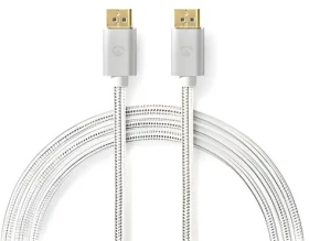 Profigold Fabritallic DisplayPort kábel / Kábel DisplayPort - DisplayPort / 8K 60 Hz / 2 m (CCTB37014AL20)