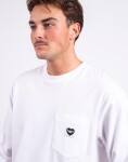 Carhartt WIP L/S Pocket Heart T-Shirt White/Black S